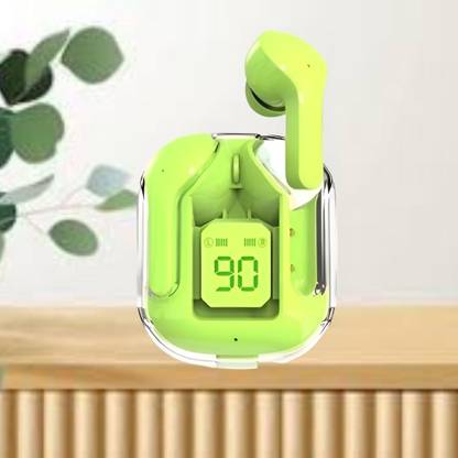 FRONY Earbuds Max UltraPods Transparent Charging Case With LED Digital Display Z298 Bluetooth