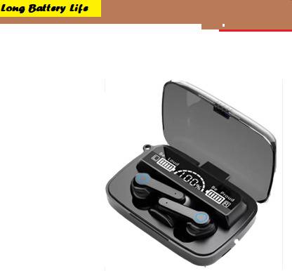 Bashaam B1077_M10 PLUS 6HRS PLAYBACK HEADSET (HEAVY QUALITY) BLACK (PACK OF 1) Bluetooth Gaming