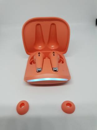 KAKARA 151 Bluetooth Truly Wireless Earbuds Smooth Touch Controls with Mic (orange ) Bluetooth