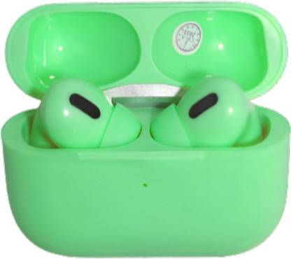 Green Bluetooth Earbud with censor touch Bluetooth Headset
