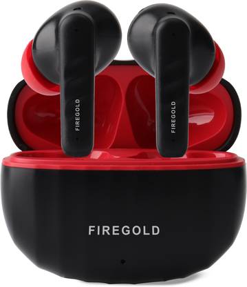 FIREGOLD 191 Earpods Hd Sound Quality & 48hr Playtime, Dual Pairing 4 Mic ENC, Bluetooth