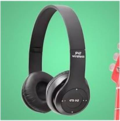 GDS NFL-R47 Wireless Bluetooth Over Ear Headphones - Best Wireless Gaming Bluetooth & Wired