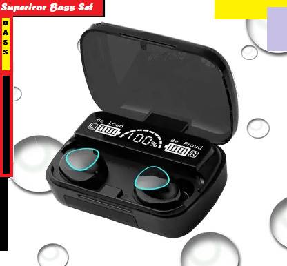 Bashaam B1147_M10 ULTRA 6HRS PLAYBACK HEADSET BLACK (PACK OF 1) Bluetooth without Mic