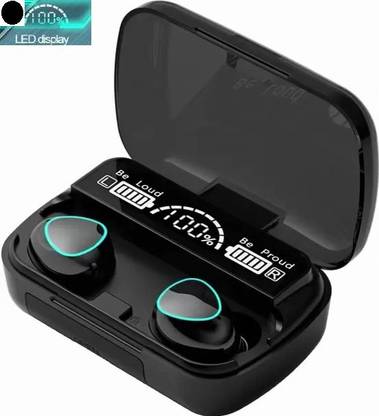 Bashaam HA823 M10_ LATEST BLUETOOTHPlayback with Power BankWireless Earbuds (PACK OF 1) Bluetooth