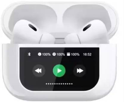 FlipHub Airpod Pro compatible apple airpods Touch Dispaly with Noise Cancellation Bluetooth Gaming