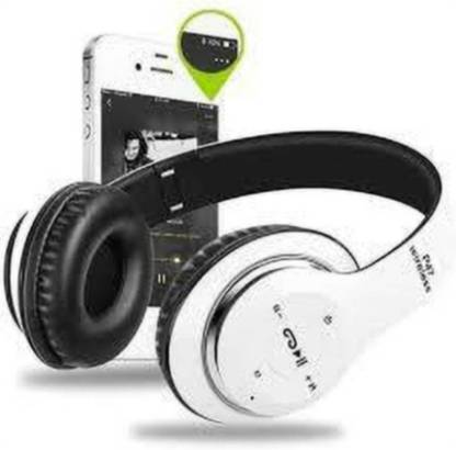 TWS FLIPKART-KY-Super-Bass Bluetooth Headset with Mic, And Memory Card Supported Bluetooth