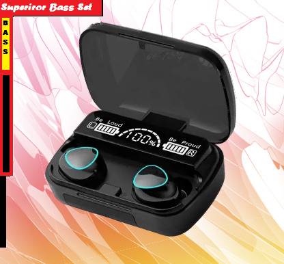 Bashaam B1988_M10 MAX GAMING HEADSET BLACK (PACK OF 1) Bluetooth without Mic