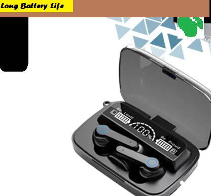 jorugo B1505_M10 MAX 6HRS PLAYBACK HEADSET (HEAVY QUALITY) BLACK (PACK OF 1) Bluetooth Gaming