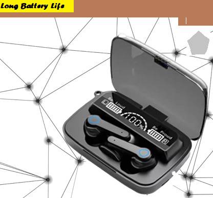 Bashaam B1179_M10 ADVANCED 6HRS PLAYBACK HEADSET (HEAVY QUALITY) BLACK (PACK OF 1) Bluetooth Gaming