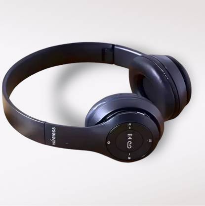 house of common Foldable Wireless Headphones for Gaming with Bluetooth and Microphone Bluetooth & Wired