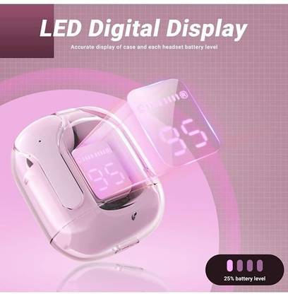 ultrapods Earbuds Max ANC Headphones Bluetooth 5.3 with Mic & Ambient Sound Mode 5.3 GHz AM3 2 Core Processor Designed for Mobile