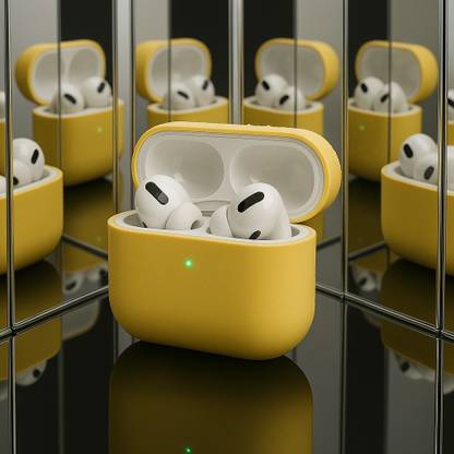 NS WORLD Air Pro 4 and Case | Mic |HD Sound | BT Earbuds |Mic & Touch Controls Headphone Bluetooth