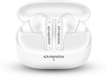 SIGNATIZE New Launch Crystal Bass True Wireless in Earbuds with 10mm Drivers,35H Playtime Bluetooth