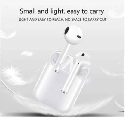 Earbuds TWS i12 Portable and Easy To Carry With Charging Case Bluetooth Headset