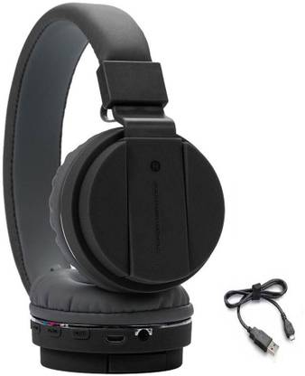 BASS BLING SH-12 Wireless Bluetooth Headphones Built-in Mic & SD Card Slot Bluetooth & Wired