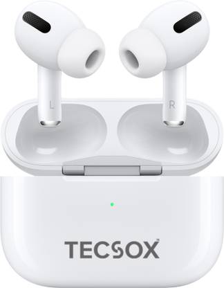 TecSox TecPods Omega TWS EarBuds |IWP Technology | 15hrs Play Time | IPX rated. Bluetooth