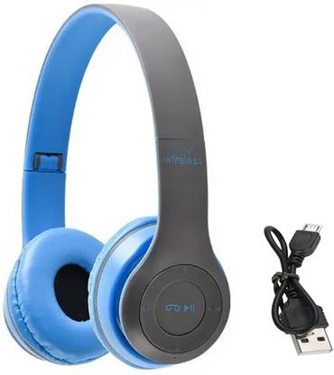TABARET Trendy Wireless Bluetooth Headphones Foldable Stereo Headphones With Mic Bluetooth