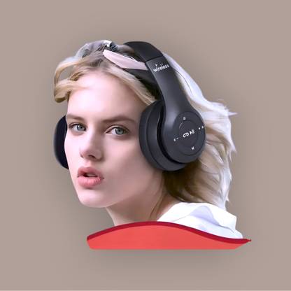GDS Foldable On-Ear Bluetooth Headphones with HD Sound and Adjustable Gaming Mic_28 Bluetooth & Wired
