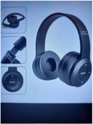 TWS XQC-Wireless Bluetooth Headphones HD Sound and Bass Mic Bluetooth Headphone Bluetooth & Wired
