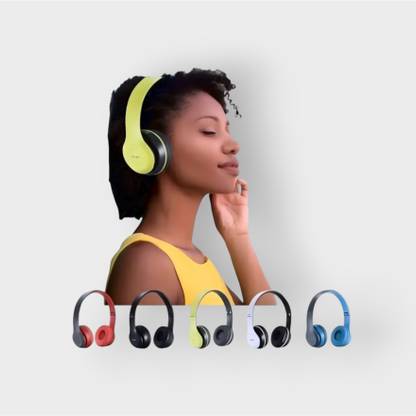 GDS Wireless Headphones with Microphone for Full Entertainment._P9 Bluetooth & Wired