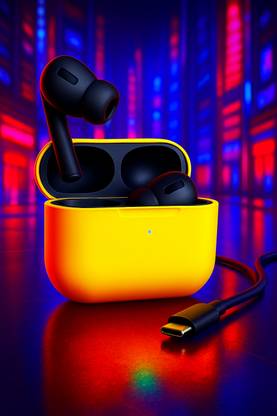 NS WORLD AIR PRO K Airbud Tws | Case Protect| Bass | BT Earbuds | Touch Control Headphone Bluetooth