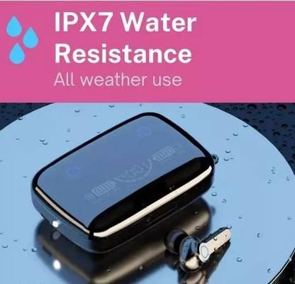 PARYUSHI M19 EarbudsTWS/ DJ16.6 Earbuds with 280H Playtime, Headphones with Power Bank Bluetooth