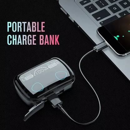 MR.NOBODY Tws Wireless Bluetooth Headset With Power Bank Extra Bass M10 N25 Bluetooth