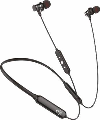 U&i Rapid 50 Hrs Battery Backup Wireless Neckband Dual Pairing Bluetooth Headset Bluetooth