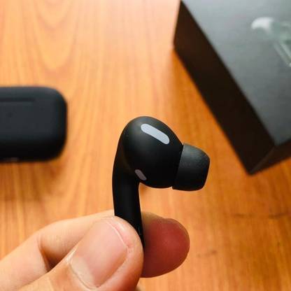T-80 XPods Pro Airpods with 13mm Drivers, 30H Battery, (Black) Bluetooth Headset
