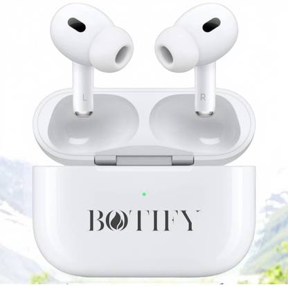 BOTIFY Airpos pro 2 2nd Genration high bass white tws Bluetooth