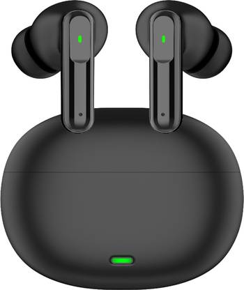 TEQIR Airbudz 200 Plus with 60HRS Playback, Quad Mics ENx Technology & 13mm Drivers Bluetooth