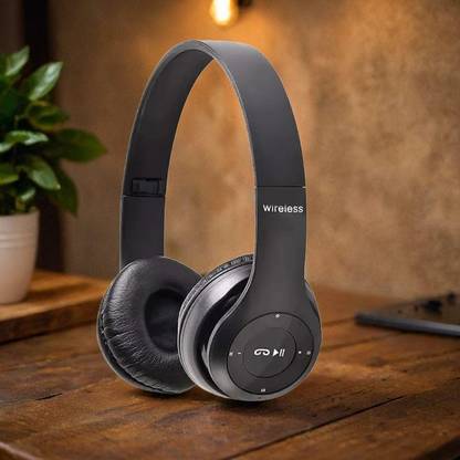 TECHEL P-47 HEADPHONE Bluetooth(On the Ear)POI9 Bluetooth