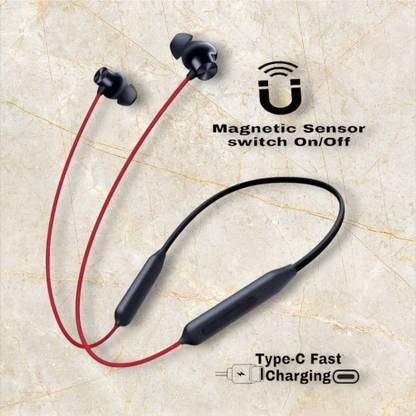 GDS Upto 50 Hours Playtime*, Fast Charging, Dual Pairing Bluetooth Neckband _ZQ Bluetooth & Wired