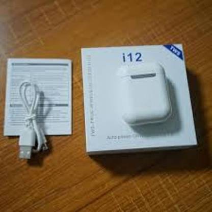 HEMAVI HEADPHONE I12 WITH MIC WHITE COLOUR Bluetooth