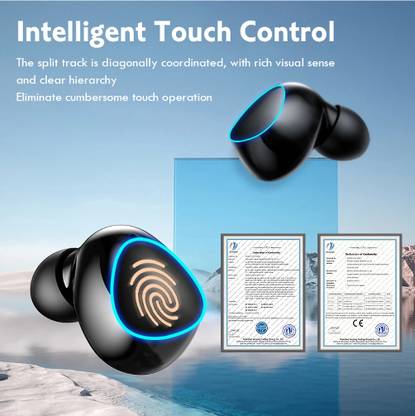 ROAR AO_486A_TWS M10 BLUETOOTH 5.1 CHARGING BOX WIRELESS EARDBUD STEREO SOUND Bluetooth