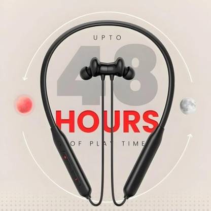 NECKTECH Bullet-z2- Black Bluetooth