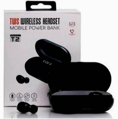 Clairbell T2 TWS Earbuds: 26hr Playback, Bluetooth 5.1, iOS/Android Compatible VIP16 Bluetooth