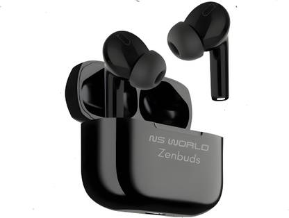 NS WORLD Zenbuds V3.0 Earphones Noise-Canceling, Bluetooth 5.3, IPX 5, 30hrs Battery Life Bluetooth Gaming
