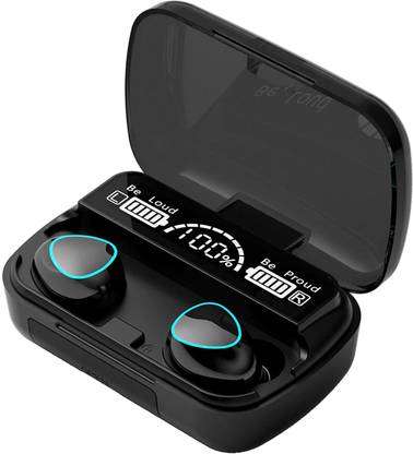 BOOMFIRE M10 TWS Earbuds Bluetooth 5.1 | 9D Stereo | 3D Touch Tru Wireless Earphones Bluetooth