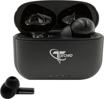 Techio BUDS_XERO_BLACK_A2 Bluetooth