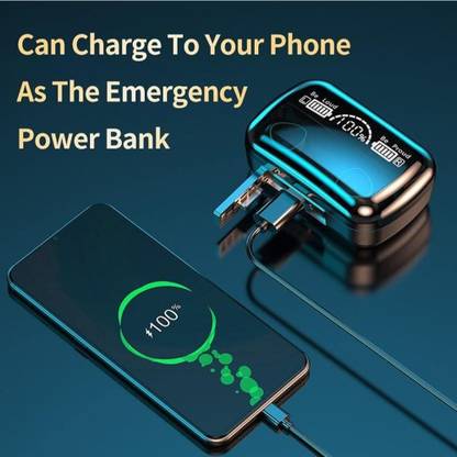 GUGGU 11v_M10 Wireless Noise-Cancelling Earbuds: Bluetooth, AI Touch, 280H Playtime Bluetooth