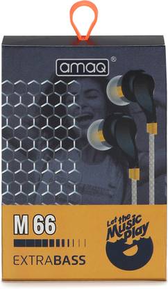 amaq M66-EARPHONE Wired