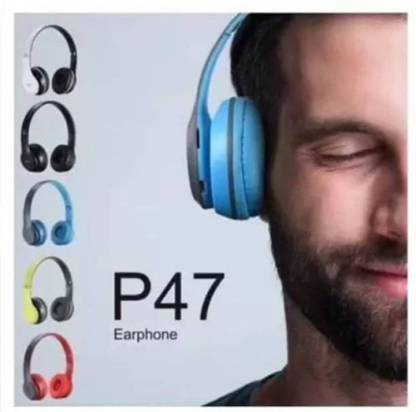 GDS JHQ-WEAR Noise Cancelling with Massive Bass & Comfortable Design Headphone Bluetooth & Wired