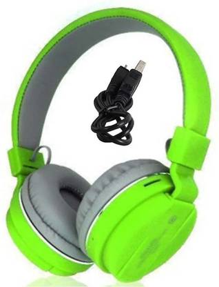 ENMORA SH-12 Headphone with Bluetooth The Ear Wireless Headset saq19 Bluetooth & Wired