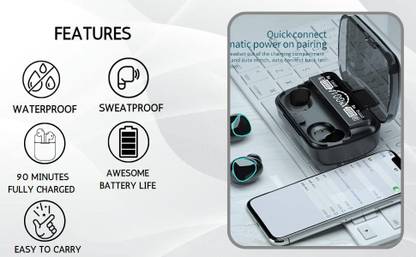 MAGENESE Top Quality bluetooth earbuds with magnetic charging and automatic boot up Bluetooth