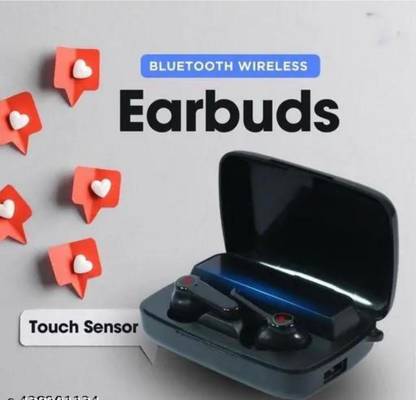 PARYUSHI M19 EarbudsTWS/ DJ12.2 Earbuds with 280H Playtime, Headphones with Power Bank Bluetooth
