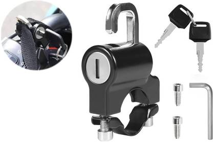 Fitaza Steel Key Lock For Helmet