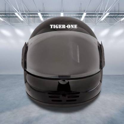 TIGER ONE FULL FACE HELMET with Strap for Men & Women Bike & Scooty Riding Motorbike Helmet