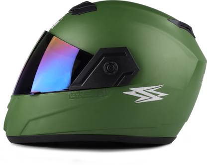 urban carrier ABS Material Full Face Rainbow Visor Helmet, UV Scratch Resistance Motorbike Helmet