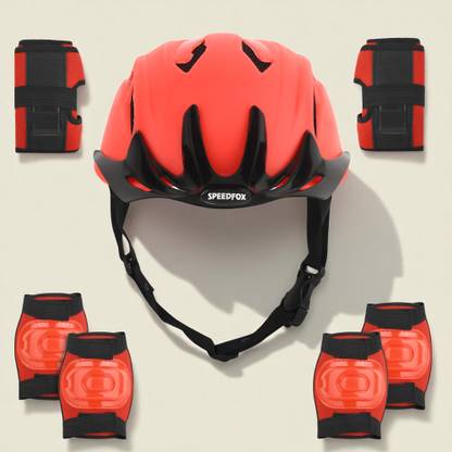 SPEEDFOX kids protection helmet KIT for 2-6 years with complete head protection and eps Skating Helmet